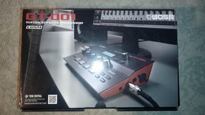 BOSS GT-001 Guitar Effects Processor Works Great With Power Supply, Box & Manual