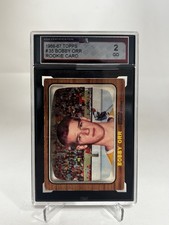 1966-67 Topps #35 Bobby Orr Rookie Card KSA 2