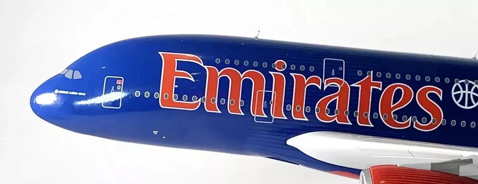 AIRBUS A380 EMIRATES REG: A6-EOD WITH STAND - GEMINI JETS G2UAE1346 1/200 - Image 2 of 4