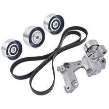 1662031013 Drive Belt Tensioner & Idler Pulley Kit Compatible with 2005-2015 ...