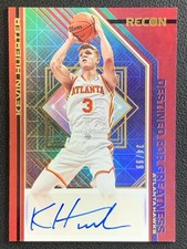 Kevin Huerter 2021-22 Panini Recon Destined For Greatness Red Auto /99 #DGS-KHH