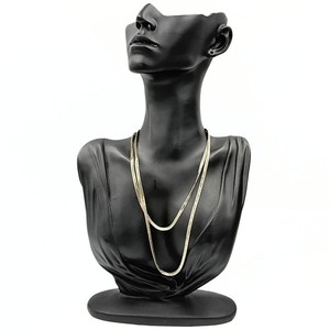 Authentic Vintage Krementz RGP Flat Snake Herringbone Link Chain Gold Plated Necklace