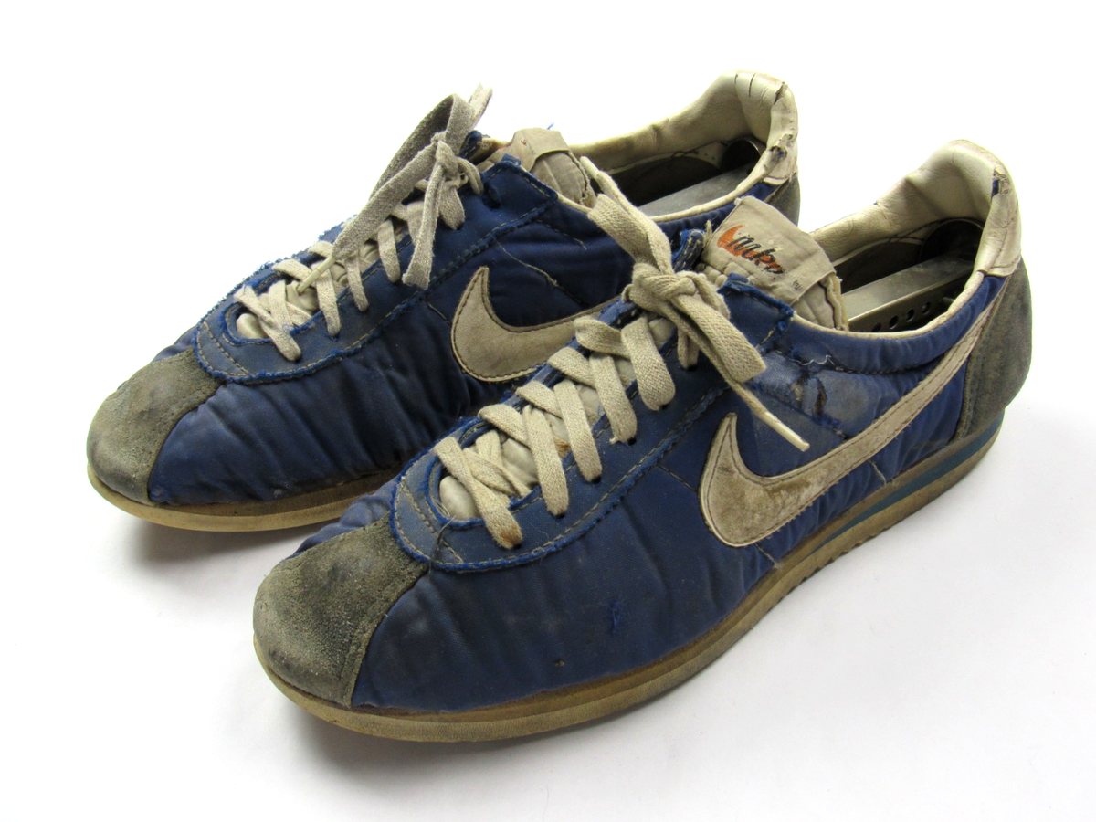 Vtg 1970's Nike Cursive Nylon Cortez Made in Japan Running Shoes