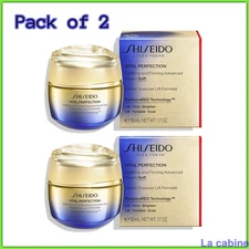 2 Pak-Shiseido Vital Perfection Uplifting and Firming Soft Cream 2 x 50ml /1.7oz