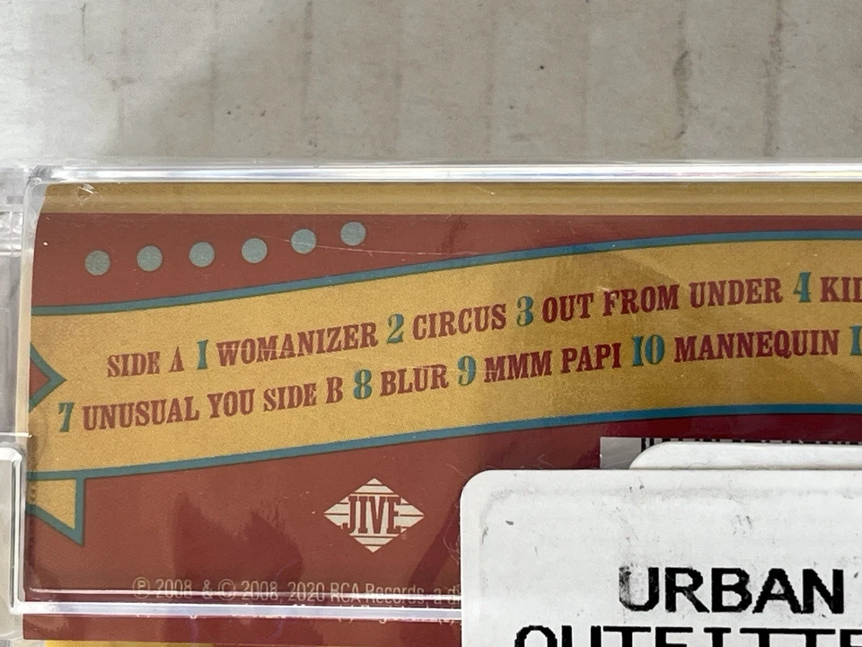 Britney Spears Circus Cassette Tape New Sealed - Image 4 of 4