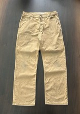 Carhartt Rugged Flex Relaxed Fit 5-pocket Brown Work Pants Men 34x32