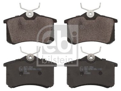 Bremsbelagsatz  Scheibenbremse hinten Febi Bilstein 16488 für SEAT SKODA