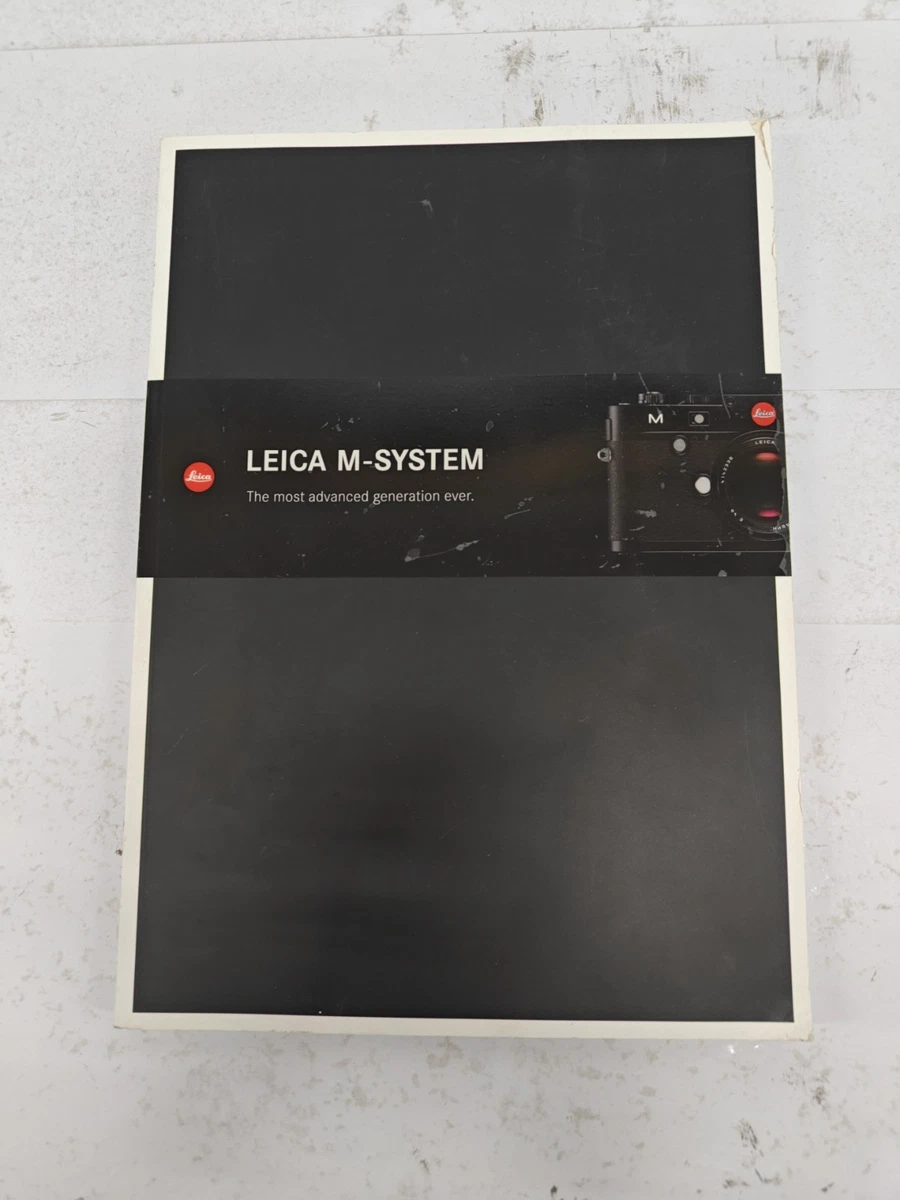 MAGAZINE BROCHURE DESCRIPTION Leica R6 R 6 EUR 24,20 - FR