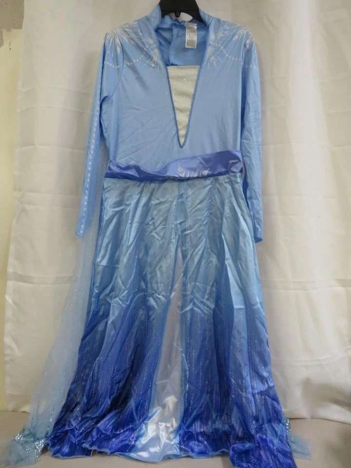 Disguise 女式 Disney Frozen 2 Elsa 豪华万圣节服装 L 码 12-14 — 第 4/4 张图片