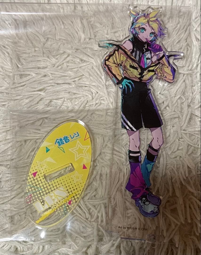 Hatsune Miku Tokyo Shinjuku Kabukicho Acrylic Stand Kagamine Len Usado