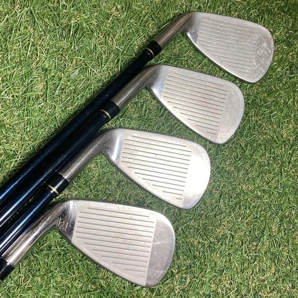 Mizuno JPX E500 Iron Set 4-9 Pw Fw Sw 9pc RH JPX HT Graphite SR Men Golf - Image 3 of 4