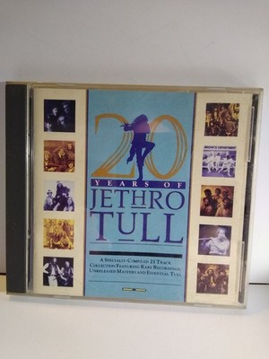 Jethro Tull - 20 Years Of Jethro Tull CD 1988 Chrysalis Rock Prog