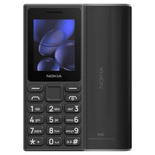 Nokia 105 2G 2024 USB-C Unlocked Dual Sim Basic Mobile Feature Phone Black