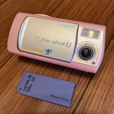 Sony Cyber-shot DSC-U10 Digital Camera Pink Tested From Japan