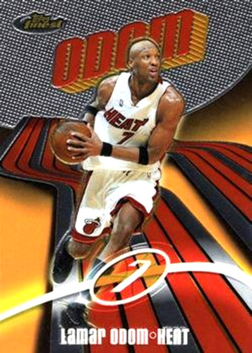 Lamar Odom #7 2003 Finest card