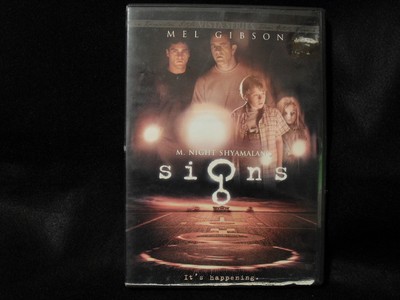 Signs Dvd 2003 786936197594 Ebay