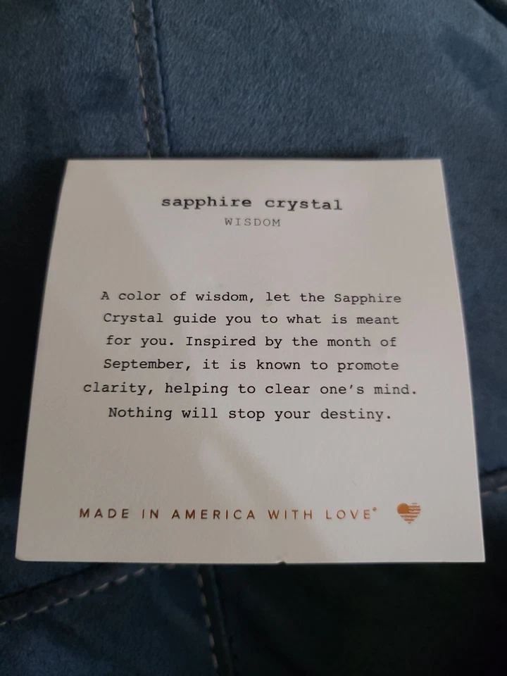 Brazalete expandible dorado piedra natal Alex And Ani septiembre A09EB248G Foto 3 de 4