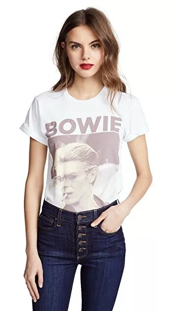 WOMEN&#039;S DAVID BOWIE NEW T SHORT SLEEVE