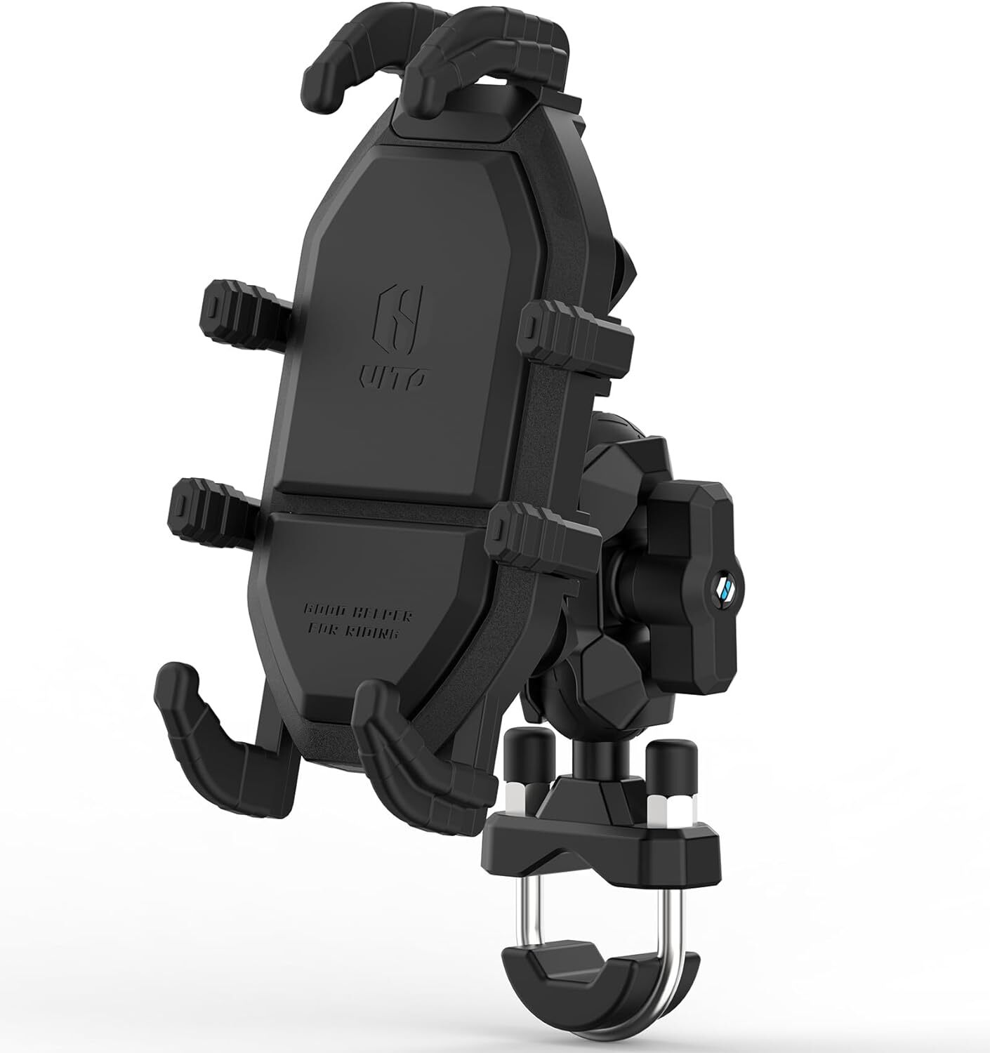 Vibration Damping Motorcycle Phone Mount Shock Absorbing Bracket with Anti