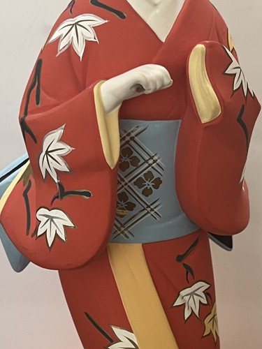 Figura Doncella Canción de Otoño Canciones de las Temporadas Muñeca Hakata 1985 Japón 14,5”h - Imagen 8 de 20