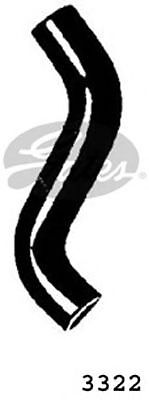 GATES CURVED RADIATOR HOSE 250MMX33 - 3322 - Image 2