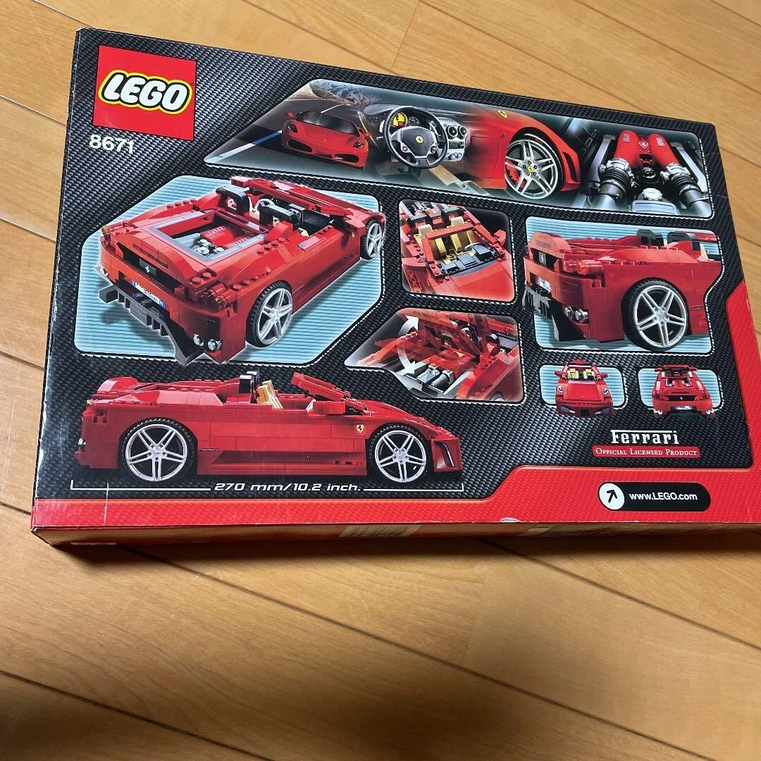 galleri Paradoks cirkulære Lego Racers 8671 Ferrari F430 Spider 1:17 (2006) RARE FROM JAPAN NEW | eBay