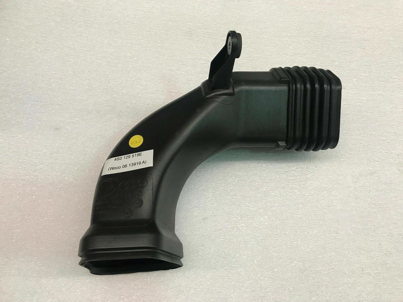 LAMBORGHINI HURACAN DRIVER LEFT AIR INTAKE DUCT HOSE OEM 4S0129519E 4S0129527D