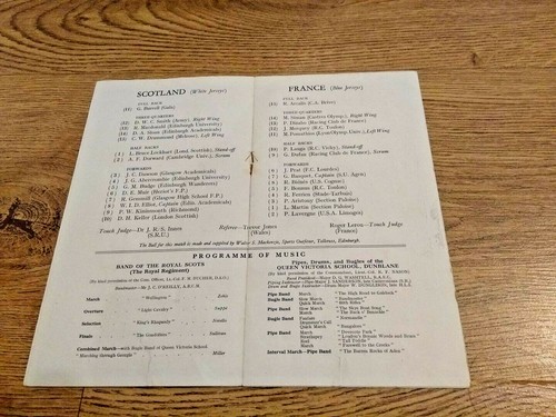 Scotland v France Rugby Programmes 1948 - 2012 - Picture 9 of 66