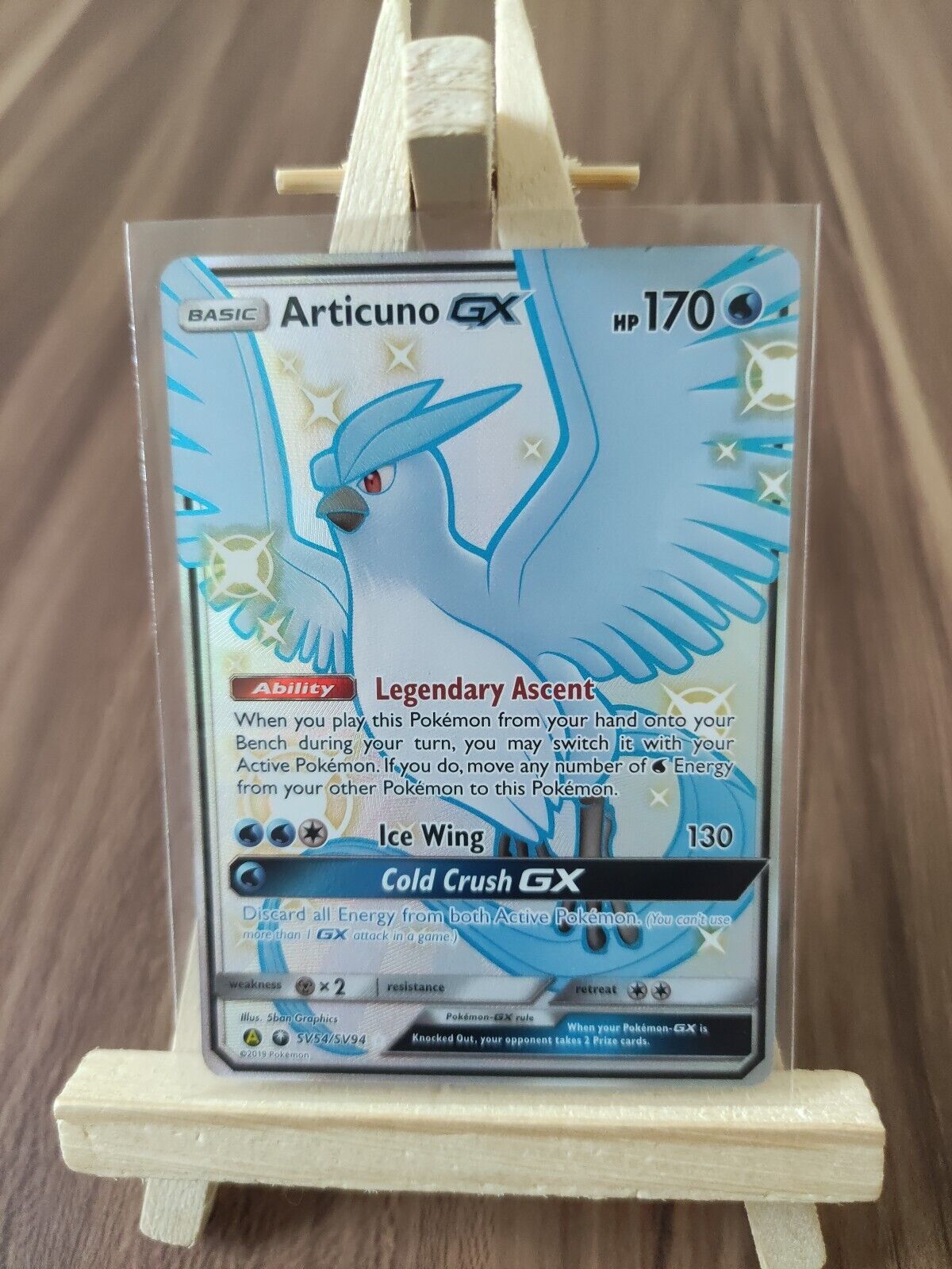 Pokemon Trading Card Game SV54/SV94 Articuno GX : Rare Ultra Card : Hidden  Fates Shiny Vault - Trading Card Games from Hills Cards UK