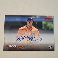 2023 TOPPS STADIUM CLUB AUTOGRAPH BLIGH MADRIS RC #'d 33/50 E20