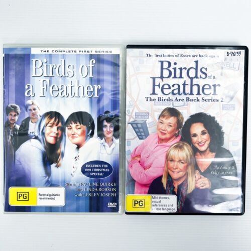 Birds Of A Feather: Complete Series 1 & 2 (DVD, 2015) Comedy TV Season 1 & 2 - Afbeelding 1 van 10