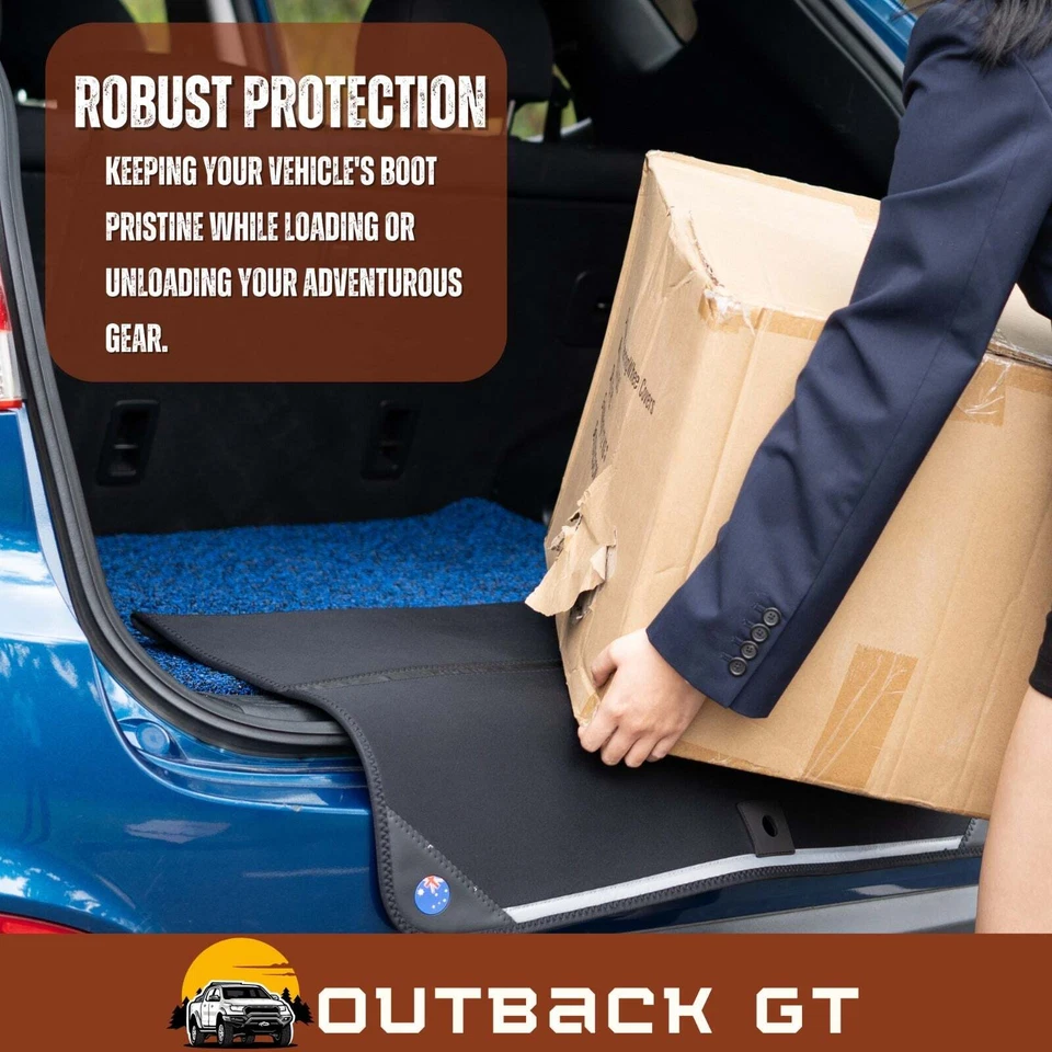 Rear Cargo Boot Bumper Protector for Mitsubishi Pajero Sport 2015-Cu 98x55cm - image 2 of 4