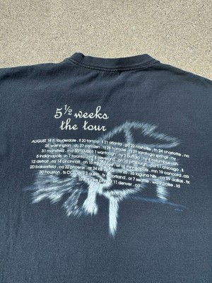 Vintage 90s Tori Amos 5.5 Weeks The Tour Piano Band T-Shirt Made 