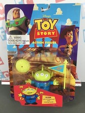 Original First Run 1996 Thinkway Toys Toy Story Series 2 Alien Figure