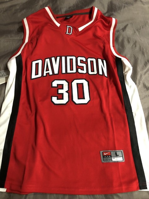 steph curry davidson jersey