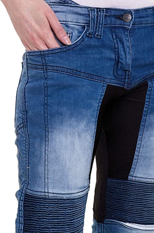 MILA CARGO BEIGE - Motorcycle Jeans For Women With Chino Style Cordura® • Pando Moto