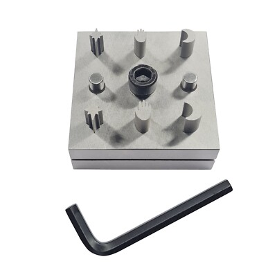 Multi Shape Disc Cutter with Set of 6 Punches- Moon, Hand, Star