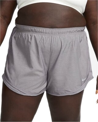 Nike L47859 Womens Grey Plus Size Pull-On Tempo Shorts Size 3X | eBay