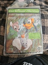 Vintage Walt Disney Christmas Ornament Paragon Needlecraft Kit 6294