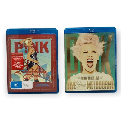 Pink Blu-ray Bundle - Funhouse Tour + The Truth About Love Tour - Region ALL