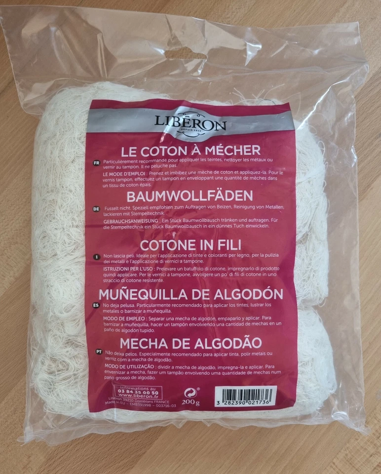 Baumwollfäden von Liberon - 200 g (Nr 557)