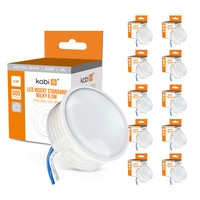 LED Insert Modul Flach 600Lm 230V 6,5W Neutralweiß 4000K 10 StüCk FüR Einbaustra