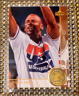 1994 Upper Deck USA Basketball Michael Jordan ALL TIME GREATS #85