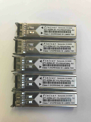 Finisar FTLF8524P2BNL-SU 4Gb SFP Tri-Rate Fiber Channel 850nm SW SUN 371-0294-01