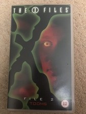 VHS Video Tape - The X Files File 2 Tooms