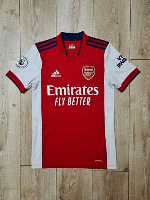 ARSENAL LONDON 2021 2022 HOME SAKA 7 FOOTBALL SHIRT SOCCER JERSEY