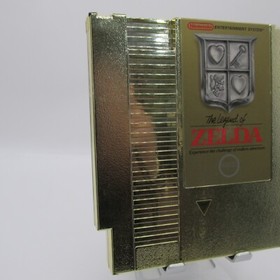 JUEGO LEGEND OF ZELDA NINTENDO NES 3 TORNILLOS EDICI&Oacute;N ORO (SIN PROBAR)