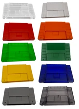 Super Nintendo SNES Replacement Game Cartridge Shell Case Housing W/ Screws