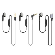 Durability Single Side Earbud Convertible Earphone Microphone for Single Ear Use
