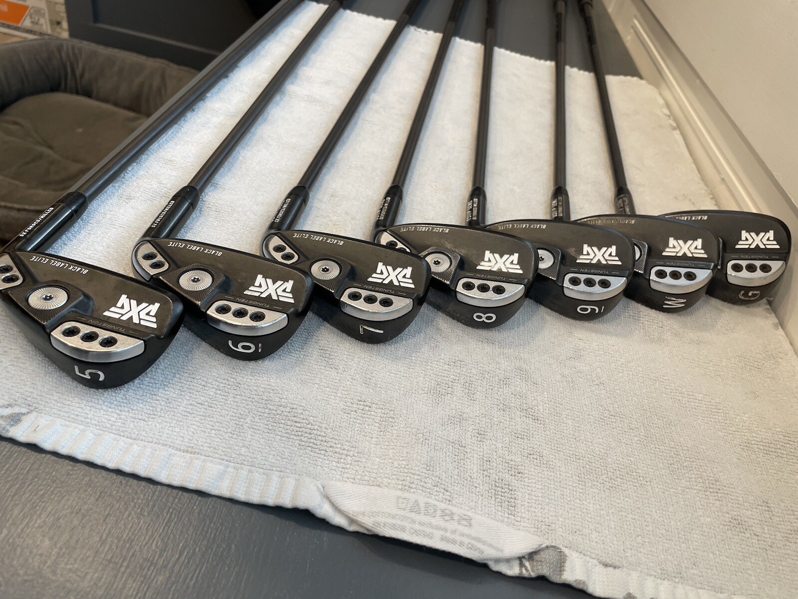 PXG Black 0311 Gen 5 P Irons 5G Graphite Stiff (1 Degree Upright) Midsize Grip eBay